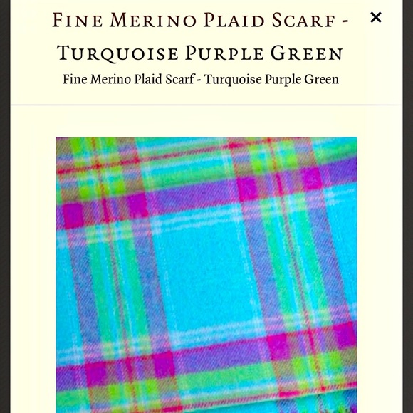 ๐๐ *ARAN SWEATER MARKET* 100% Fine Merino Wool Scarf. Made in Ireland. - Picture 6 of 6